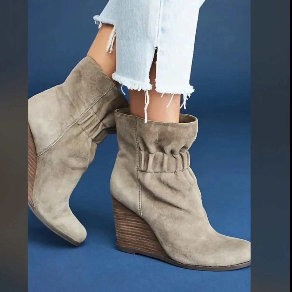 splendid rebecca wedge bootie slouchy size 9